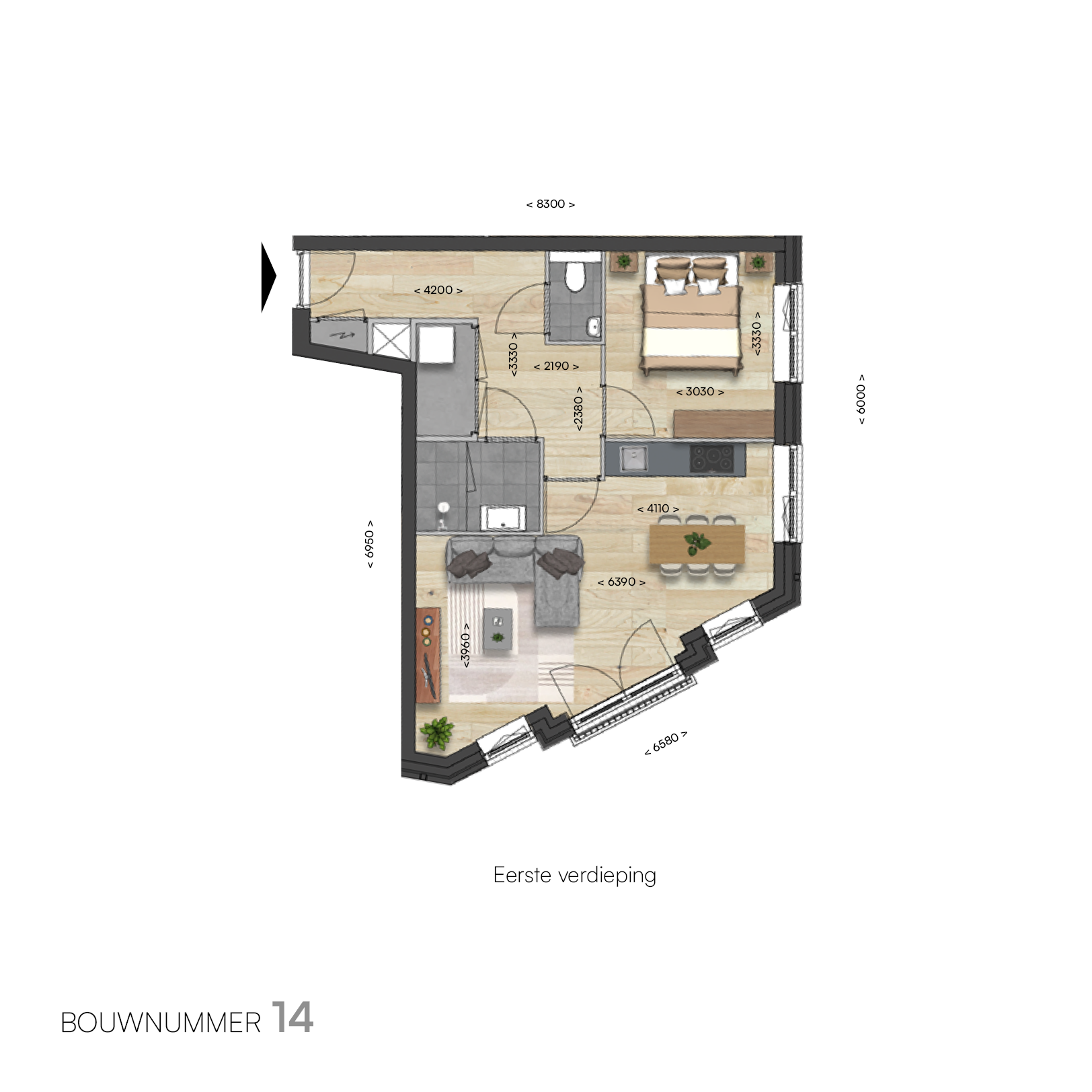 Plattegrond BN. 14
