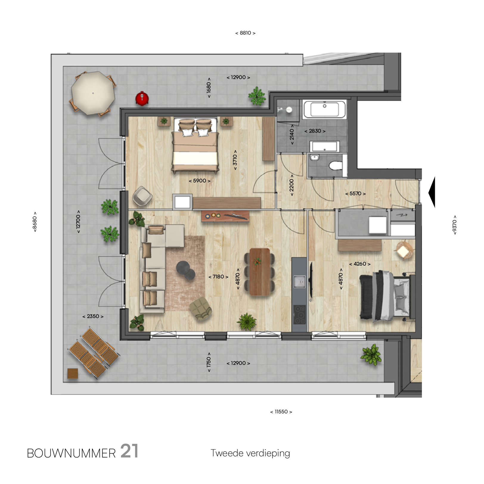 Plattegrond BN. 21
