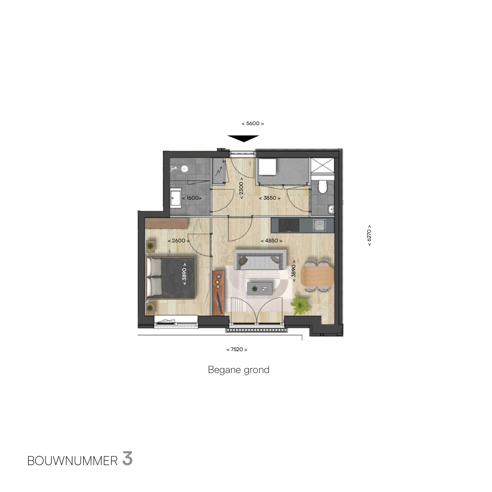 Plattegrond BN. 3